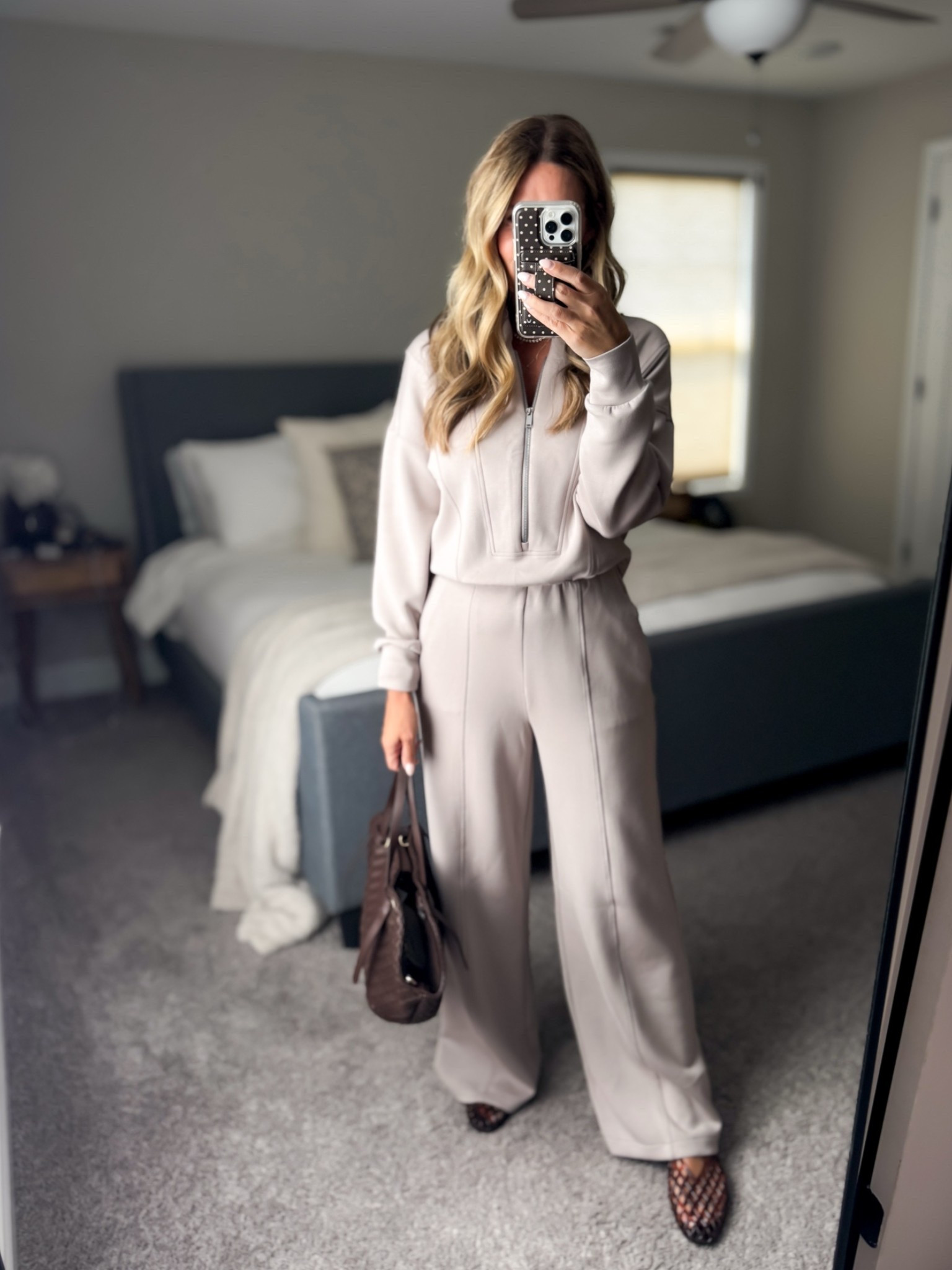 Such a great travel fit or everyday. So so soft! I’m in a small regular inseam. Fits TTS.

If jumpsuits aren’t your thing, they also have matching sets.

And their Booty Boost leggings have been my go to for years!

#LTKOver40 #LTKootd #LTKTravel