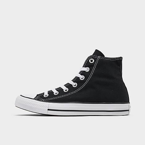 Converse Women's Chuck Taylor High Top Casual Shoes in Black/Black Size 9.0 Canvas | Finish Line (US)