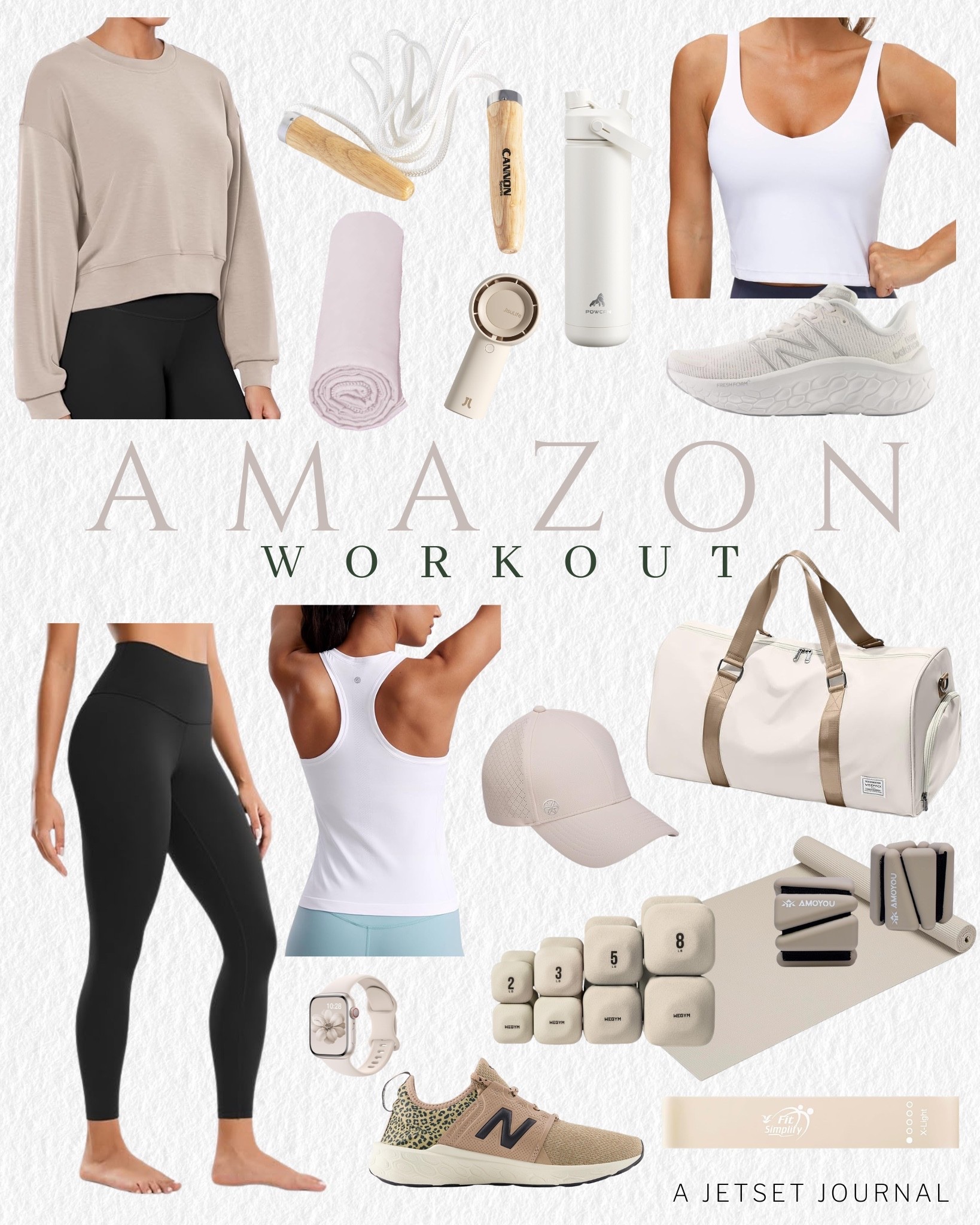 These fitness essentials are perfect for keeping active and making workouts easy!
yoga leggings, padded sports bra, gym bag, duffel bag, apple watch band, workout gear, gym essentials, fitness must haves, workout outfit, athleisure set, home workout, gym bag, workout routine, sweat session, healthy lifestyle, workout motivation, gym picks, amazon favorites, affordable fitness finds

#LTKfitnessgoals #LTKU #LTKActive