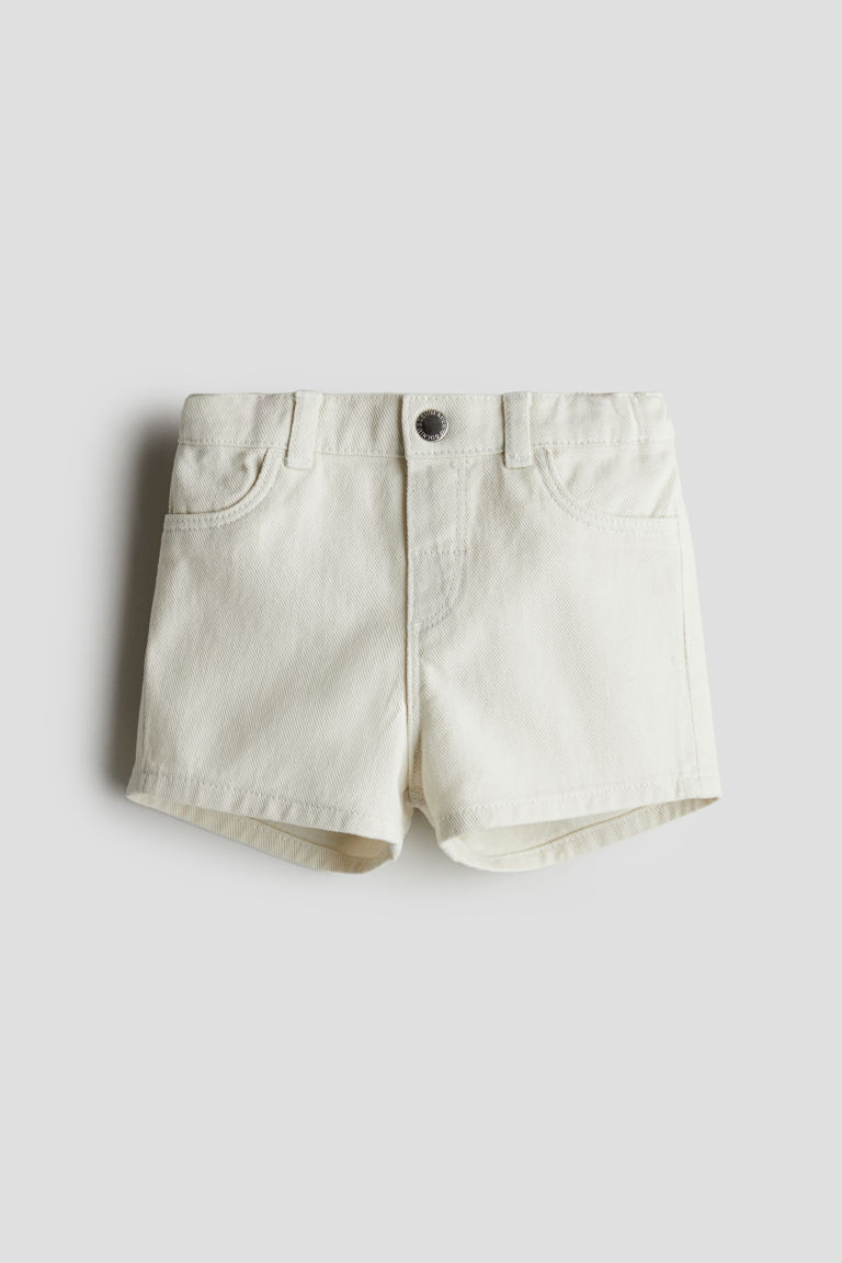 H & M - Denim Shorts - White | H&M (US + CA)