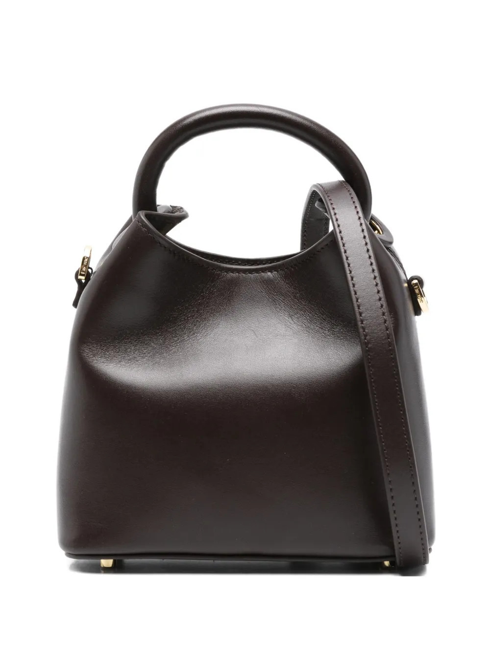 Elleme Madeleine leather top-handle tote bag - Brown | Farfetch Global