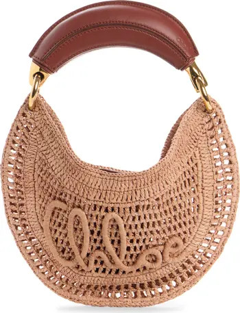 Summer Banana Raffia Handheld Bag | Nordstrom