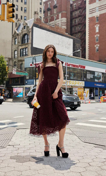 The Lace Ribbon Ellie Nap Dress | Hill House Home