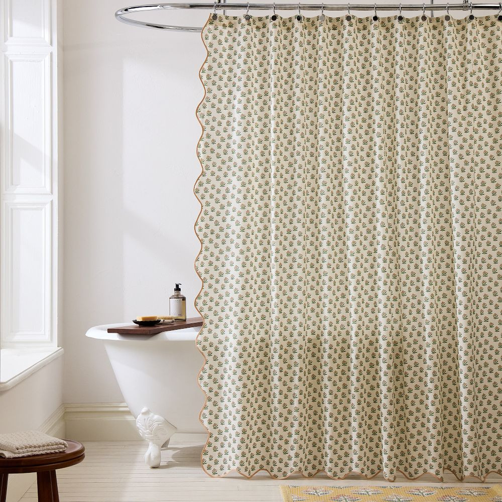 Begonia Shower Curtain | West Elm (US)