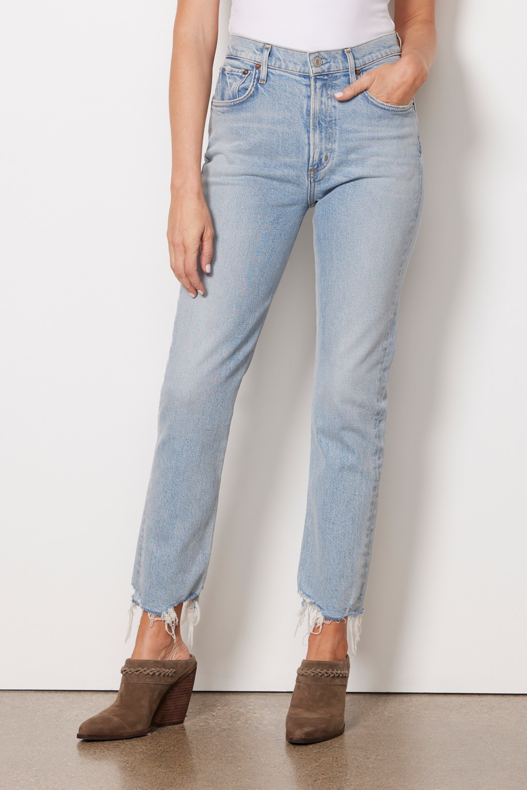 AGOLDE Merrel Straight | EVEREVE | Evereve