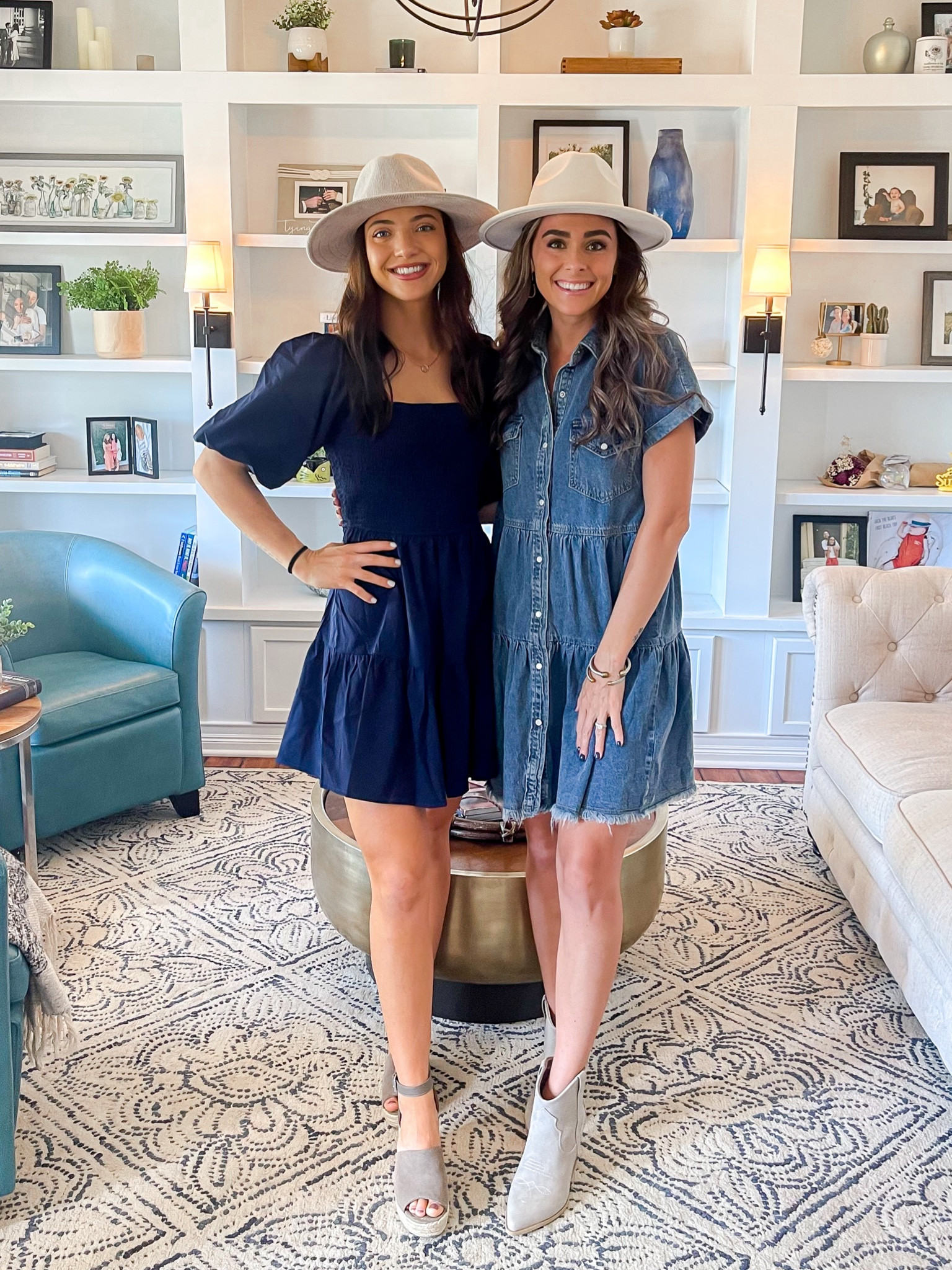 these amazon dresses were perfect for yesterday!! 

Pheoebe’s dress - small (runs a little big in the top) 
My dress - small (tts, loose fit)
Shoes - 8 
Hat - one size

#amazon #founditonamazon #pinklily #fallstyle #denimdress #dress #westernboots #westernhat 

#LTKstyletip #LTKunder50 #LTKSeasonal