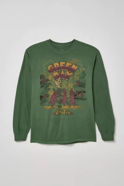 Green Day Dookie Long Sleeve Tee | Urban Outfitters (US and RoW)