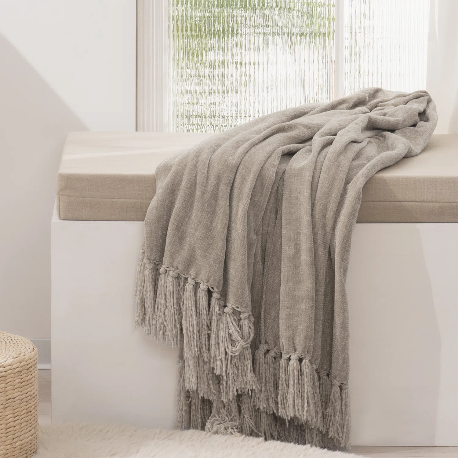 Soft Chenille Throw Blanket | Joss & Main