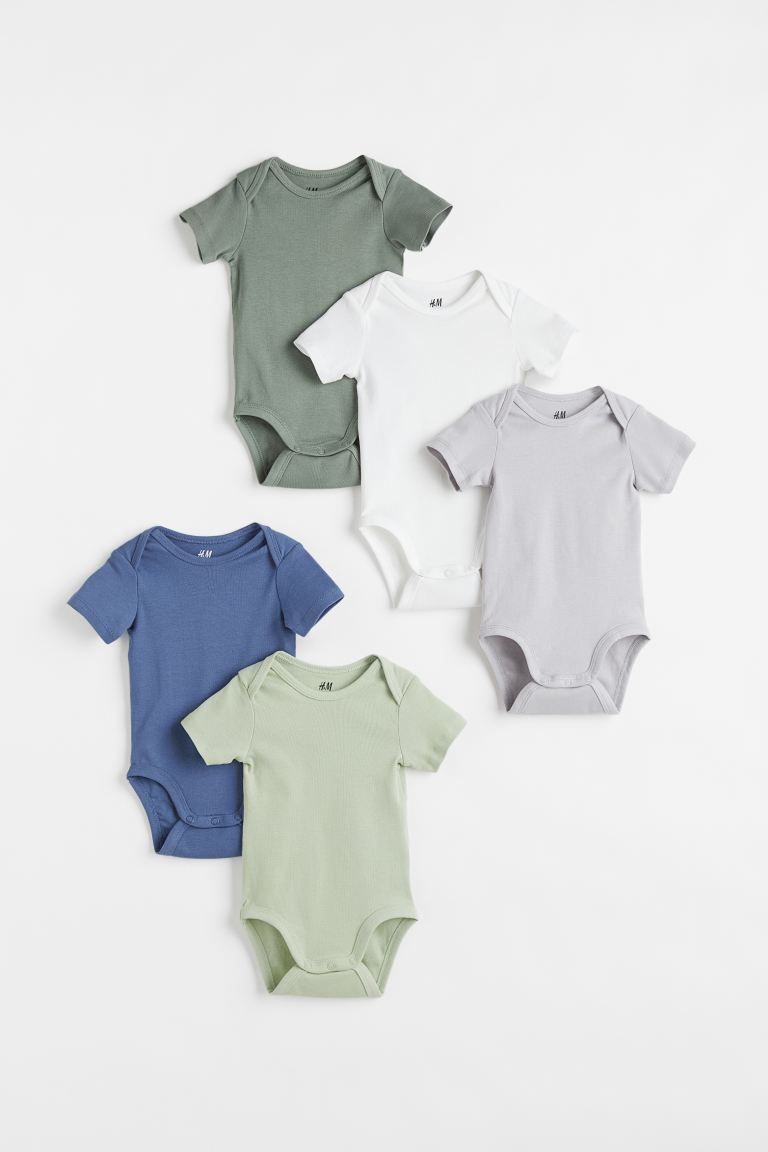 5-pack Bodysuits | H&M (US)