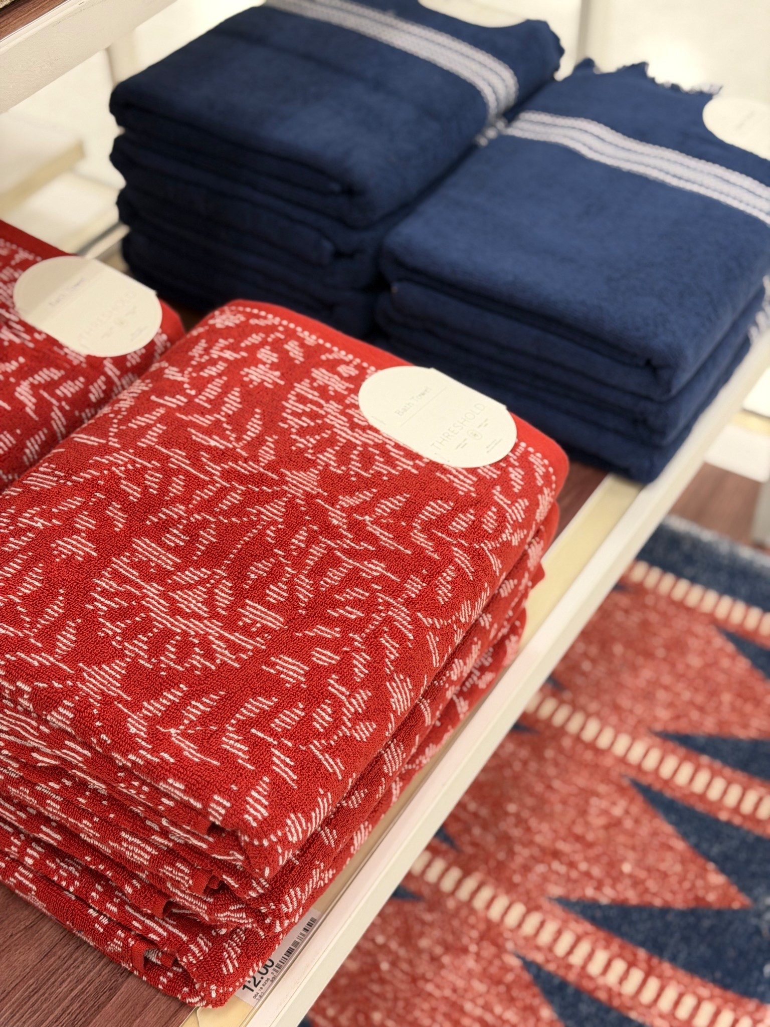These red bath towels are beautiful! 

#LTKHome