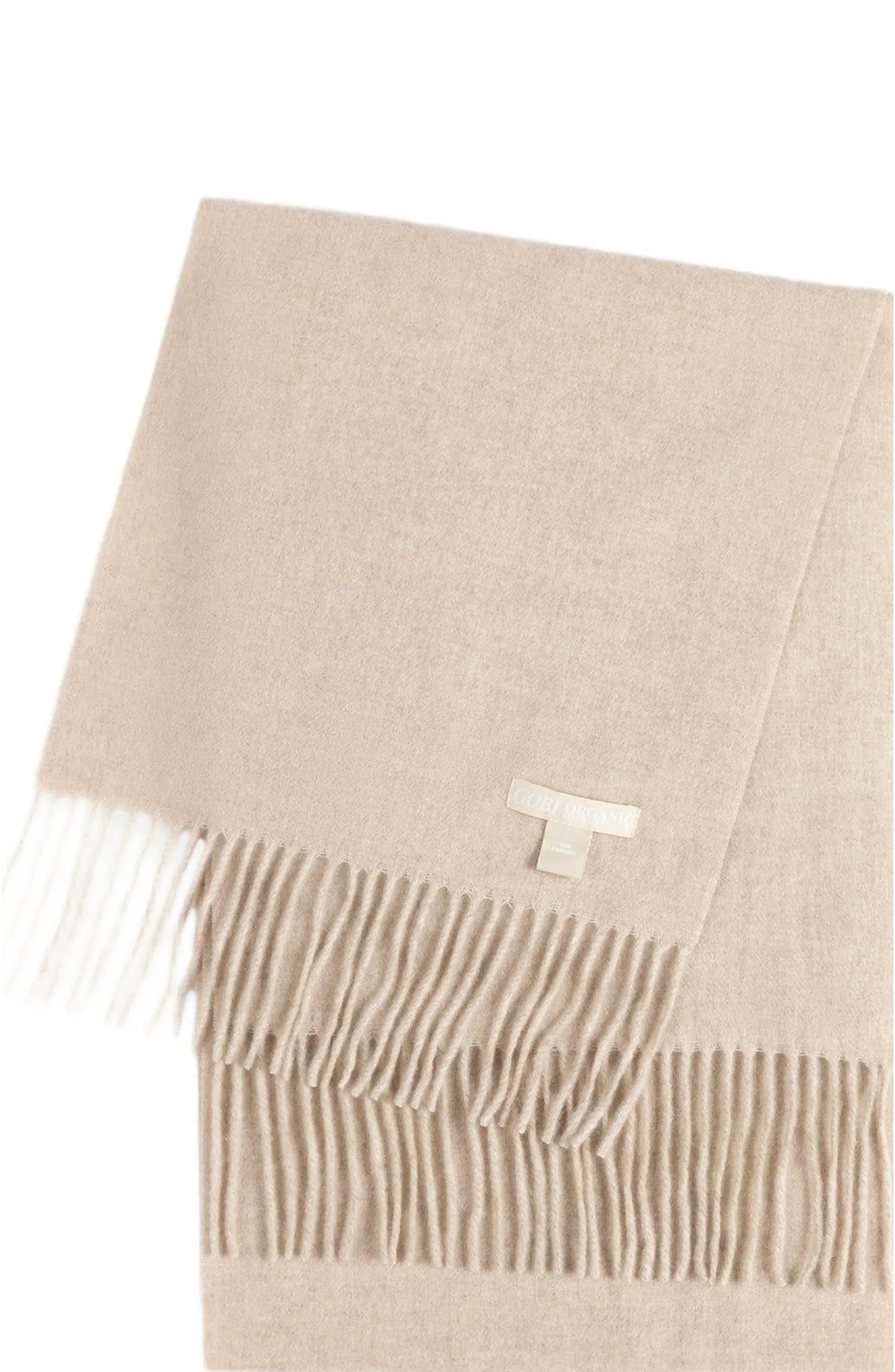 Cashmere Fringed Scarf | Nordstrom