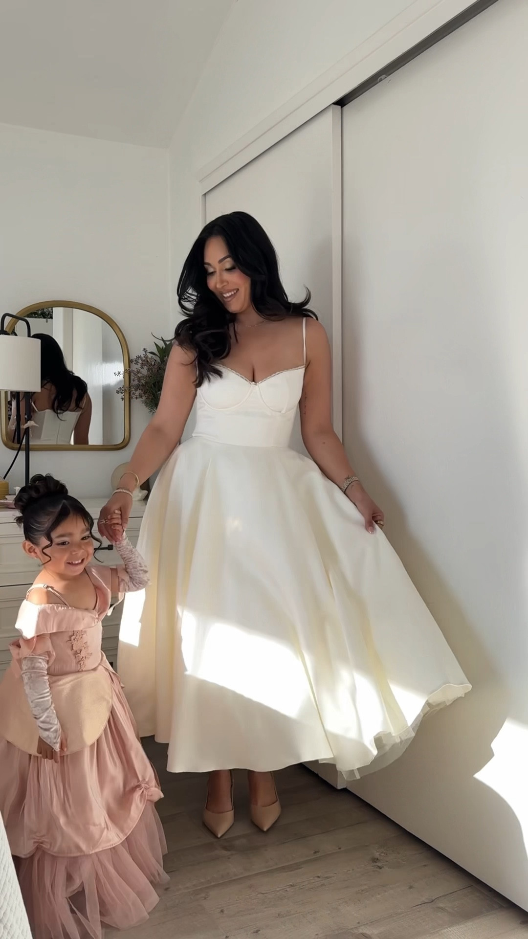 Everything I wore for my daughters birthday party! Wearing size medium in dress and comes in 4 other colors!

#LTKStyleTip #LTKParties #LTKShoeCrush