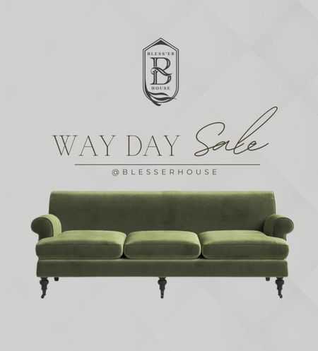 Wayfair Way Day Sale!

#velvetcouch #vintagecouch #greencouch #moody #ltkxwayday

#LTKsalealert