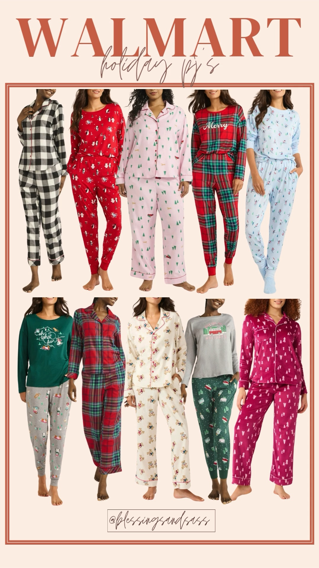 Walmart holiday PJ’s!

Women’s fashion, holiday pjs, Christmas pjs, sleepwear, women’s sleepwear, women’s pajamas, pjs, holiday pajamas, Christmas pajamas, matching set, loungewear 



#LTKHoliday #LTKSeasonal #LTKStyleTip