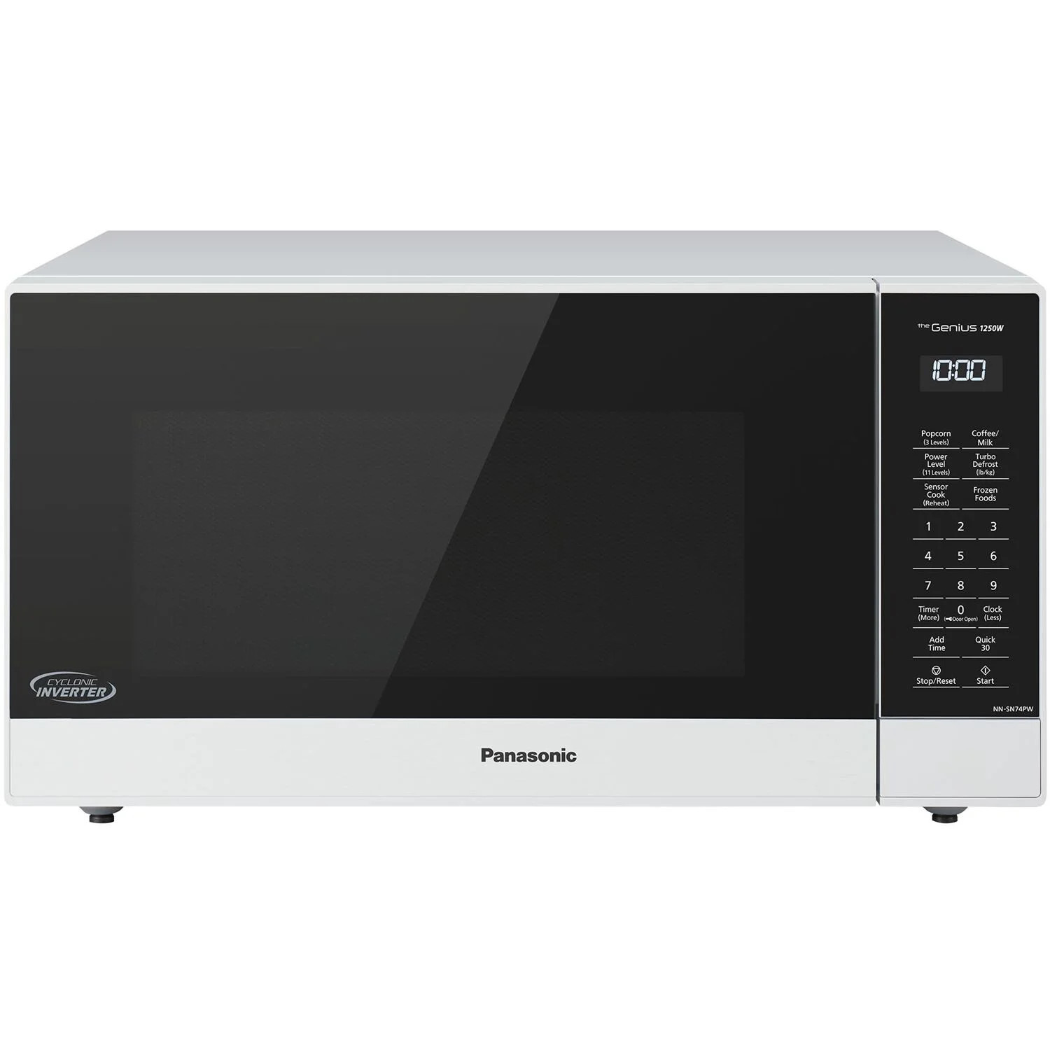 Panasonic 1.6-cu. ft. 1250W Countertop Microwave with Inverter Technology, White NN-SN74PW | Walmart (US)