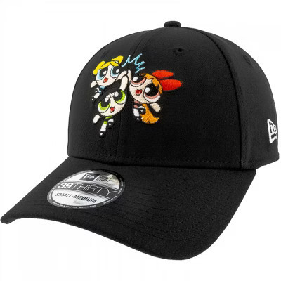 Adult The Powerpuff Logo New Era 39Thirty Fitted Hat - Large/XLarge | Target