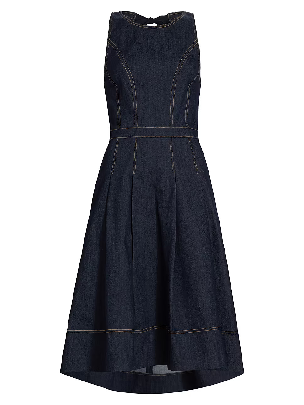 Gisselle Stretch Denim High-Low Dress | Saks Fifth Avenue