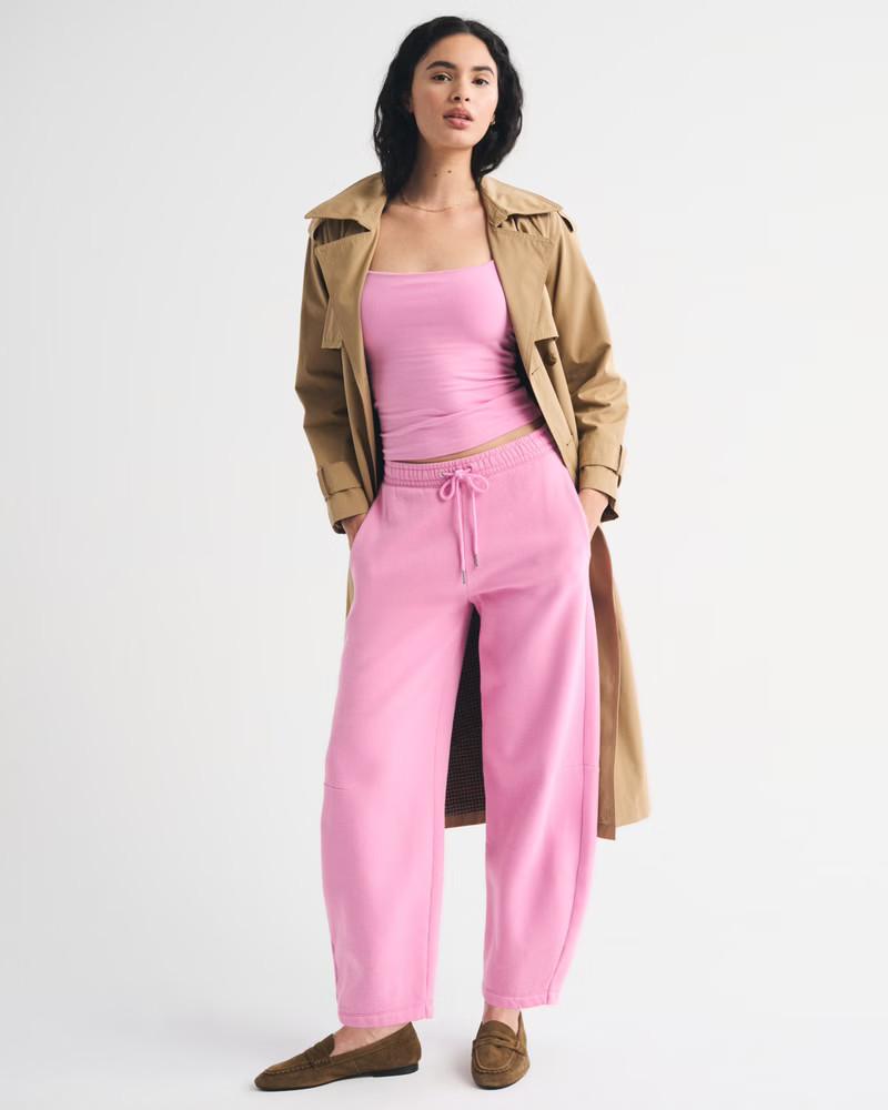 Lounge Brushed Wide Leg Sweatpant | Abercrombie & Fitch (US)