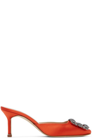 Orange Hangisimu Mules | SSENSE