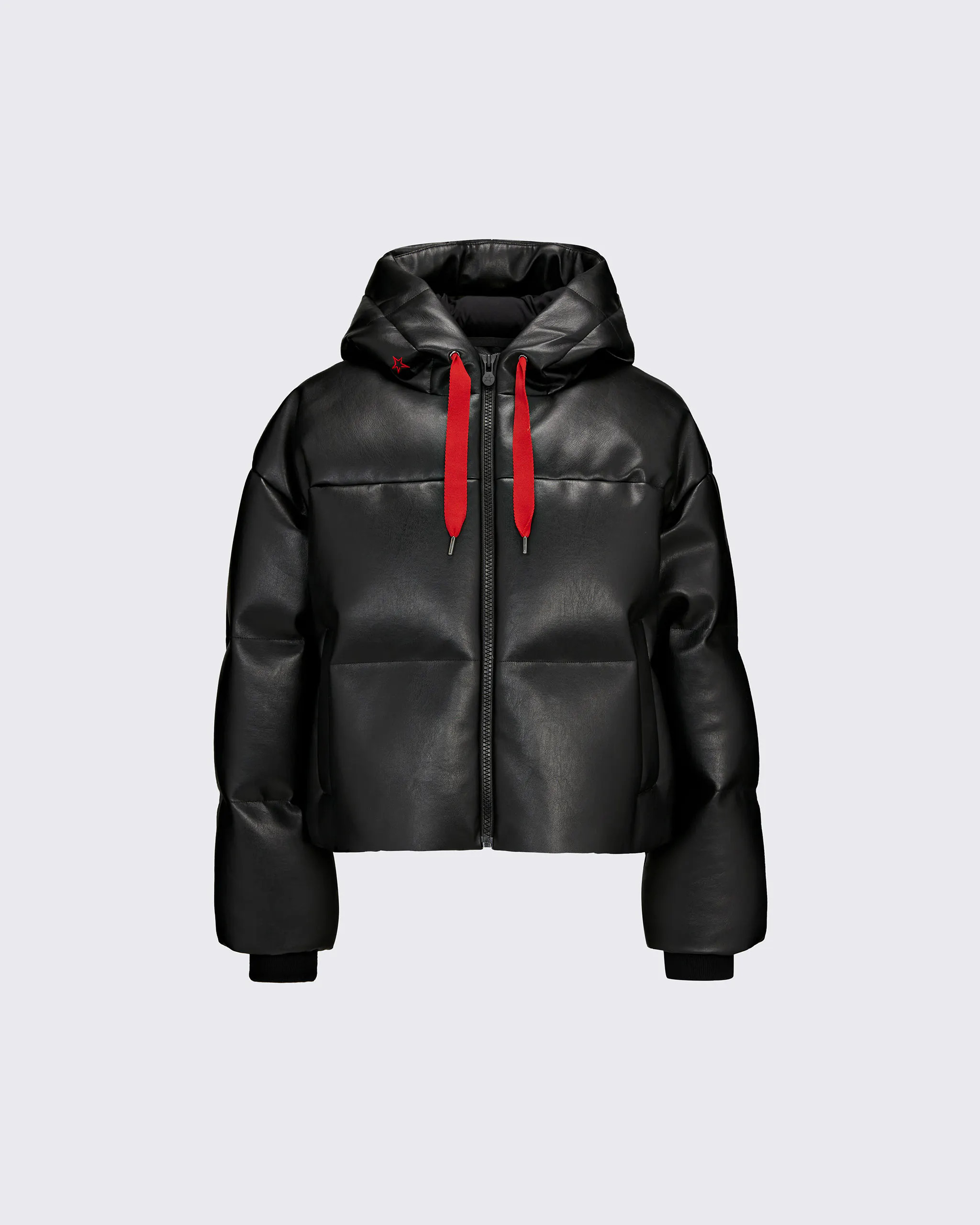 Taos Faux-Leather Down Jacket | Perfect Moment