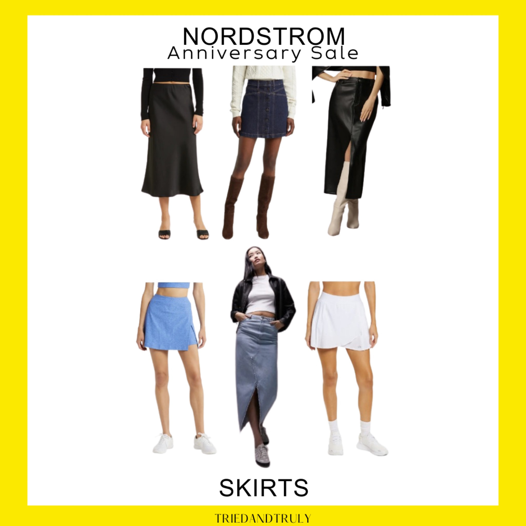 Nordstrom Anniversary Sale Skirts!

NSale skirts denim tennis leather

#LTKstyletip #LTKsalealert #LTKxNSale