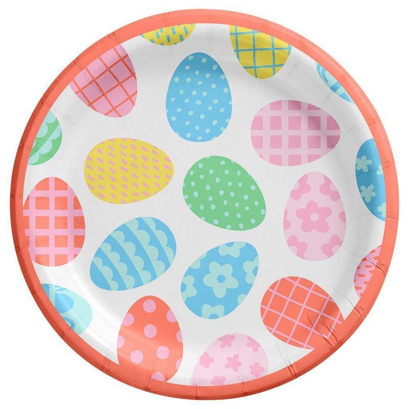 Easter Egg Toss Disposable Dinner Plates 8.5" - 20ct - Spritz™ | Target