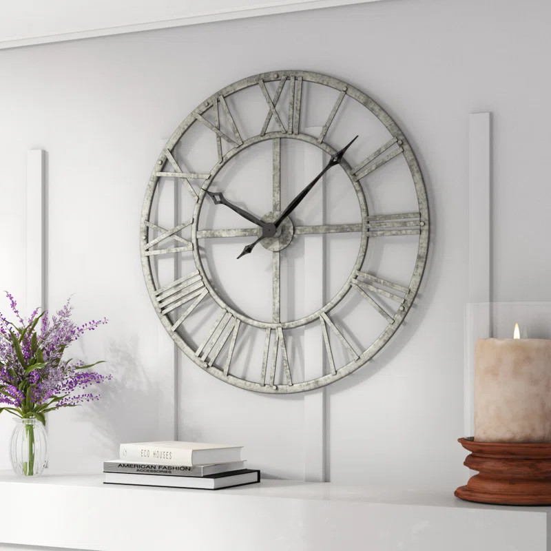 Oversized Vergara 32" Wall Clock | Wayfair North America