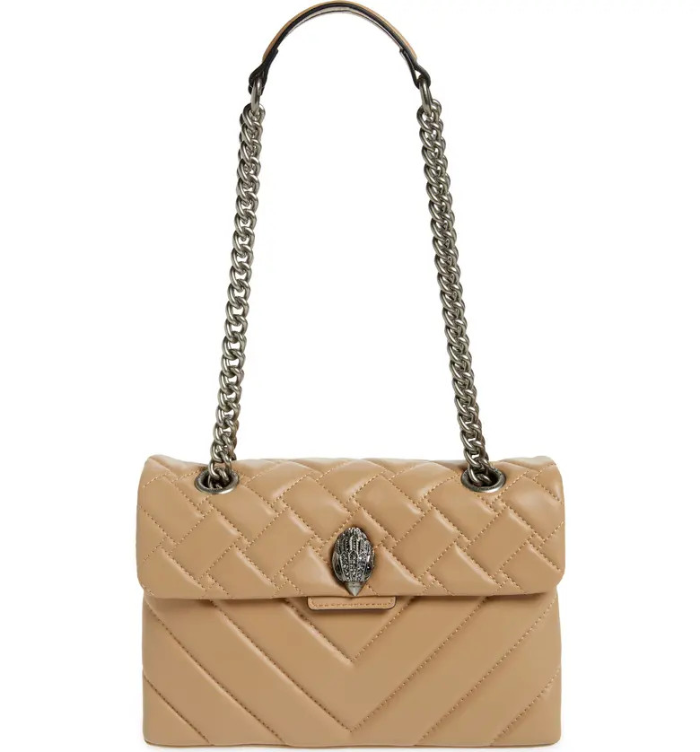 Kurt Geiger London Kensington X Quilted Leather Shoulder Bag | Nordstrom | Nordstrom