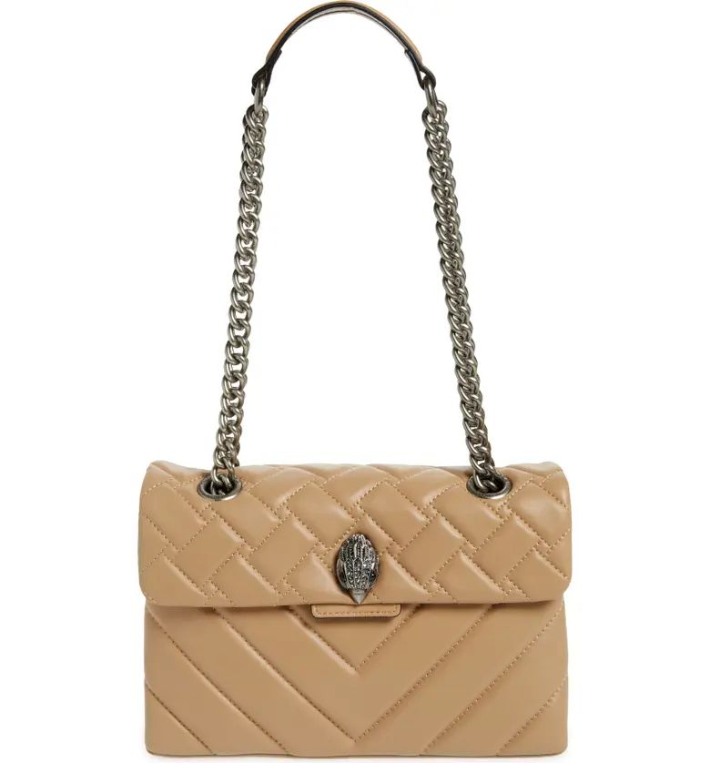 Kensington X Quilted Leather Shoulder Bag | Nordstrom Canada