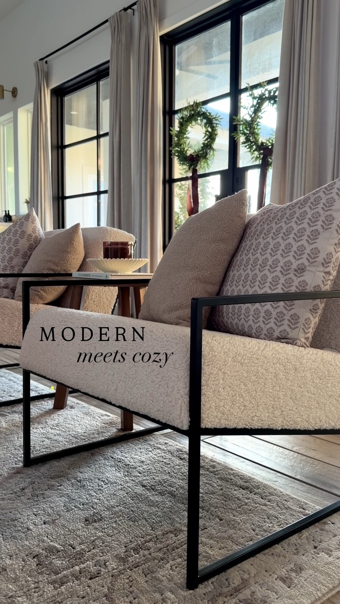 New year, new chairs! Obsessed with the hints of black metal complimenting the steel windows! Same company as my viral kitchen barstools 🙌

Bonus points: toddlers climb all over them & the chairs don’t tip!

#LTKHome #LTKOver40 #LTKKids