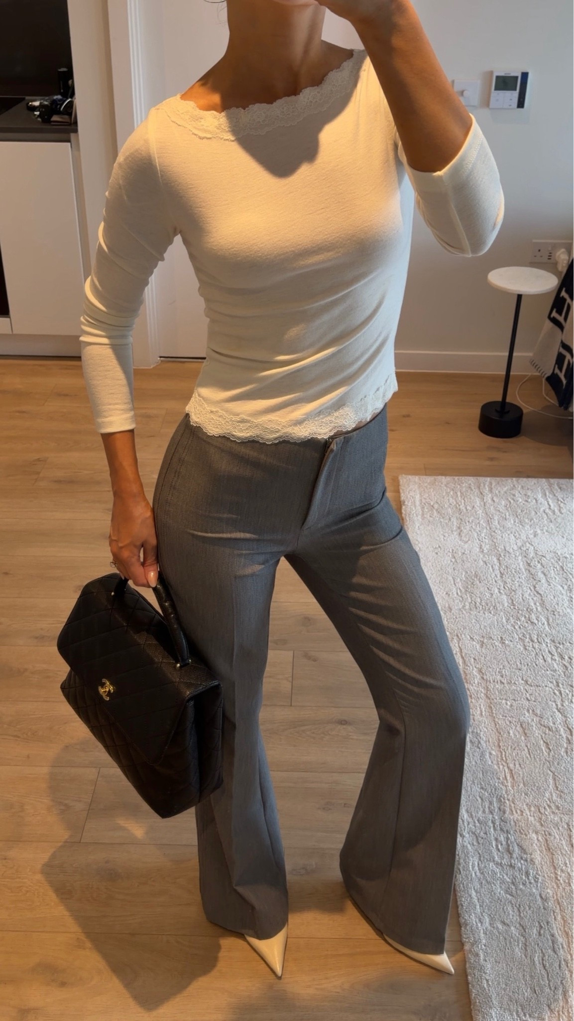 A full Zara weekend fit 🩶
Trousers size XS
Top size S

#LTKautumn #LTKworkwear #LTKstyletip