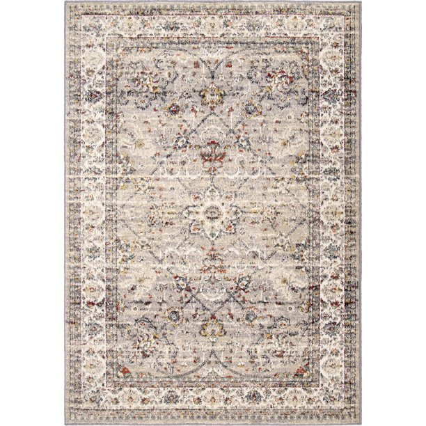 Simply Southern Cottage Academy, Grey, Area Rug, 6' x 9' | Walmart (US)