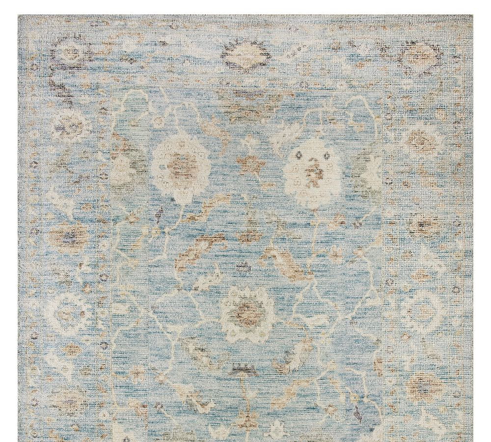Amorette Printed Handwoven Rug | Pottery Barn (US)