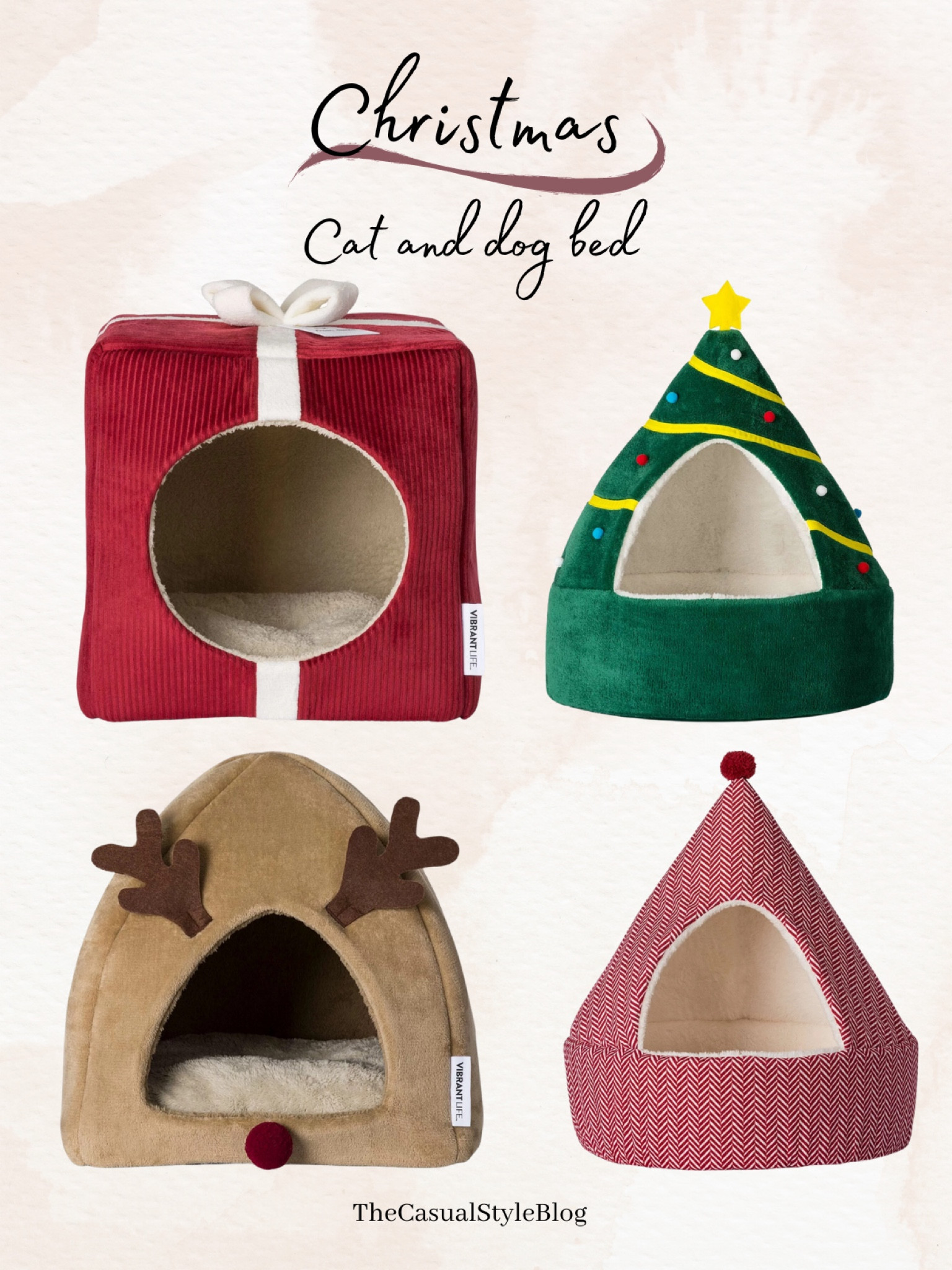 Found the cutest cat and dog beds for christmas at walmart! 
Under $20




#LTKfindsunder50 #LTKHoliday #LTKhome