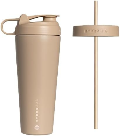 HydroJug Stainless Steel Shaker Cup 24oz - Perfect For Protein Shakes, Pre-Workout Drinks, Iced C... | Amazon (US)