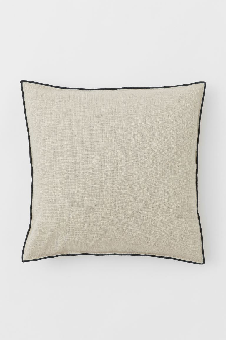 Linen-blend Cushion Cover | H&M (US + CA)