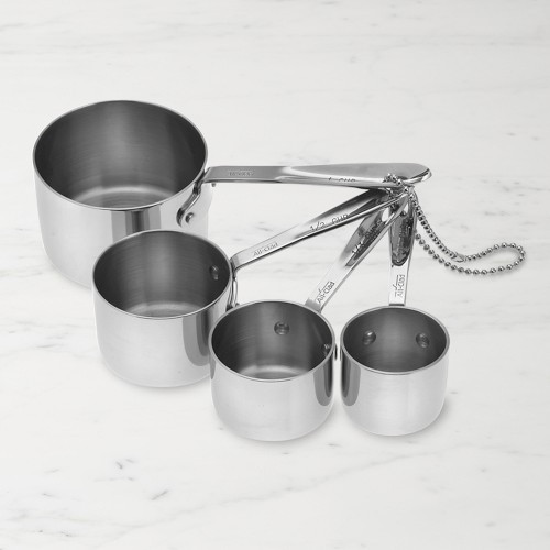 All-Clad Stainless-Steel Measuring Cups | Williams-Sonoma