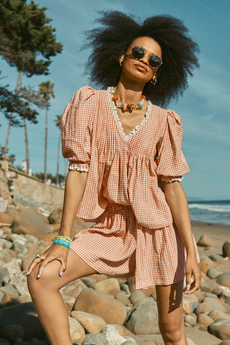 Jemma Short | Smocked Waist Shorts | Hunter Bell | Hunter Bell