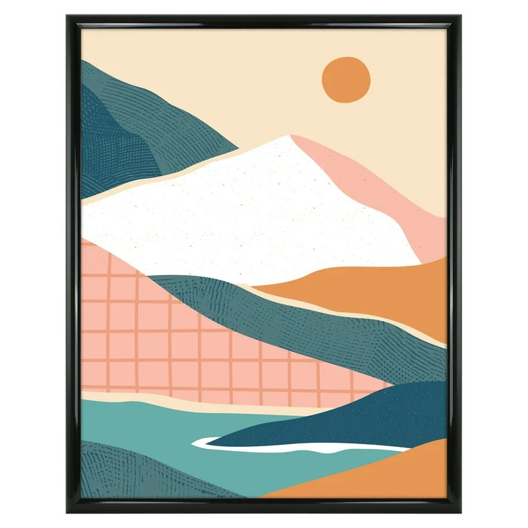 Mainstays 22x28 Rounded Black Poster Picture Frame | Walmart (US)