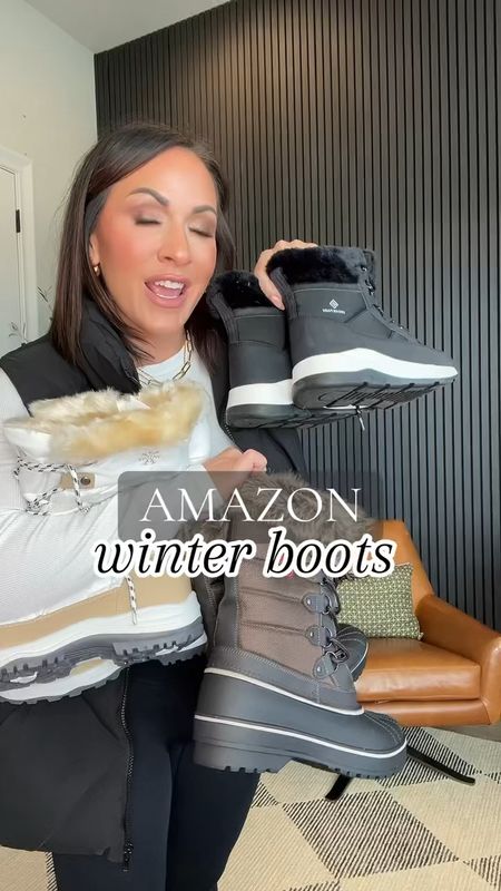 Affordable winter boots you absolutely need! 

These are amazing quality! 

All 🔗🔗 in my Amazon storefront under December Finds! 

#winterboots #amazonboots #snowboots #casualoutfits #casualstyle #amazonfashion #fashionover40 #momstyle #amazoncasualstyle #amazoncasualoutfit 

#LTKfindsunder50 #LTKshoecrush #LTKover40