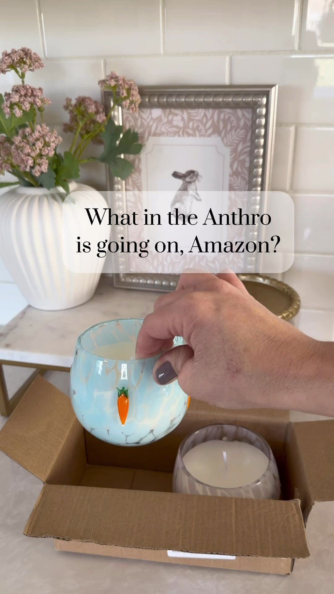 Anthro look for less 🌷🐰

Comment ICON for the links to these adorable candles!

These are so festive for Easter.  They come in a 2 pack so you can keep one for yourself and give one to your bestie or as an Easter hostess gift. 🐣

#easterdecor #eastereggs #easterdiy #amazonhome

#LTKHome #LTKSeasonal