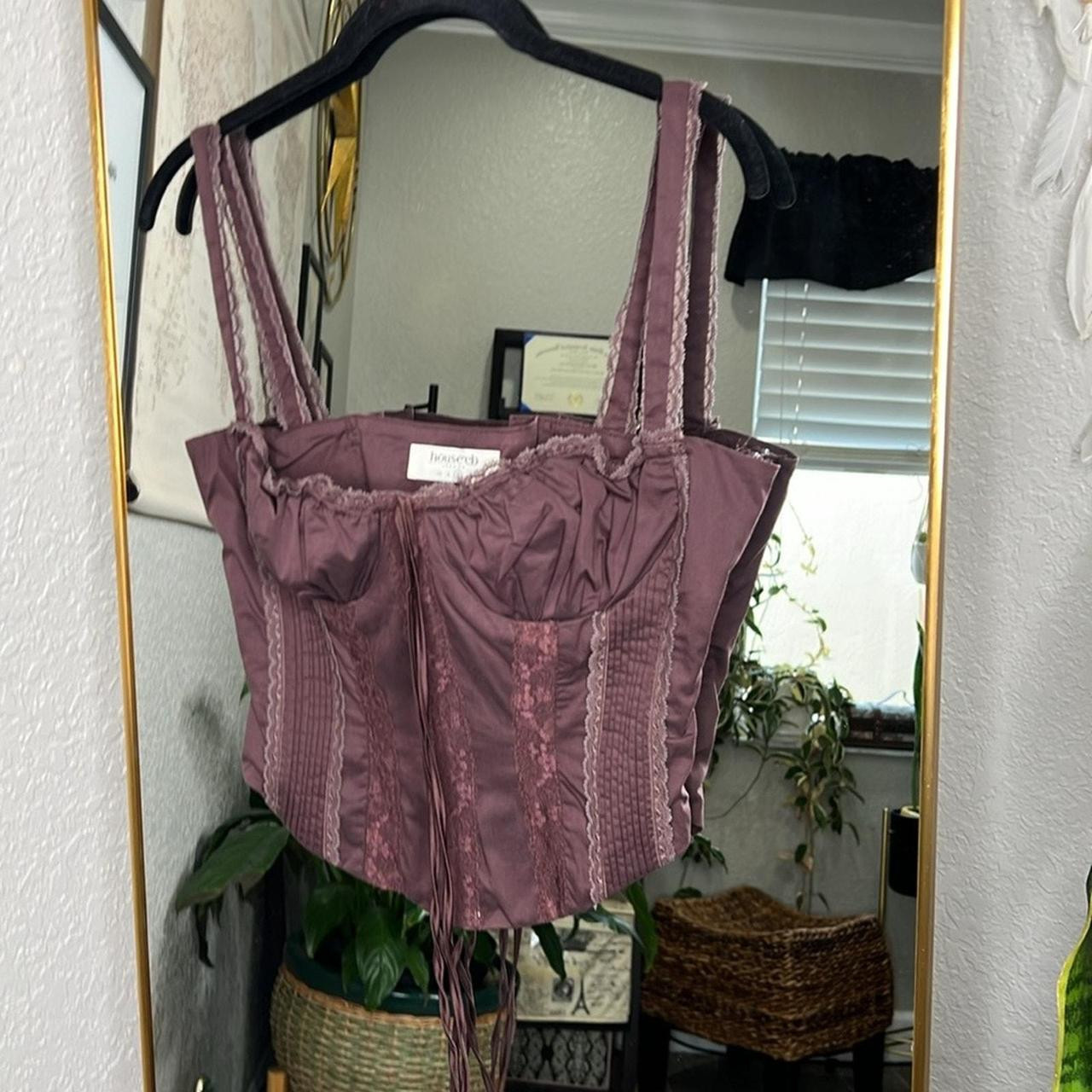 House of CB Women's Blouse - Brown - XS | Depop US