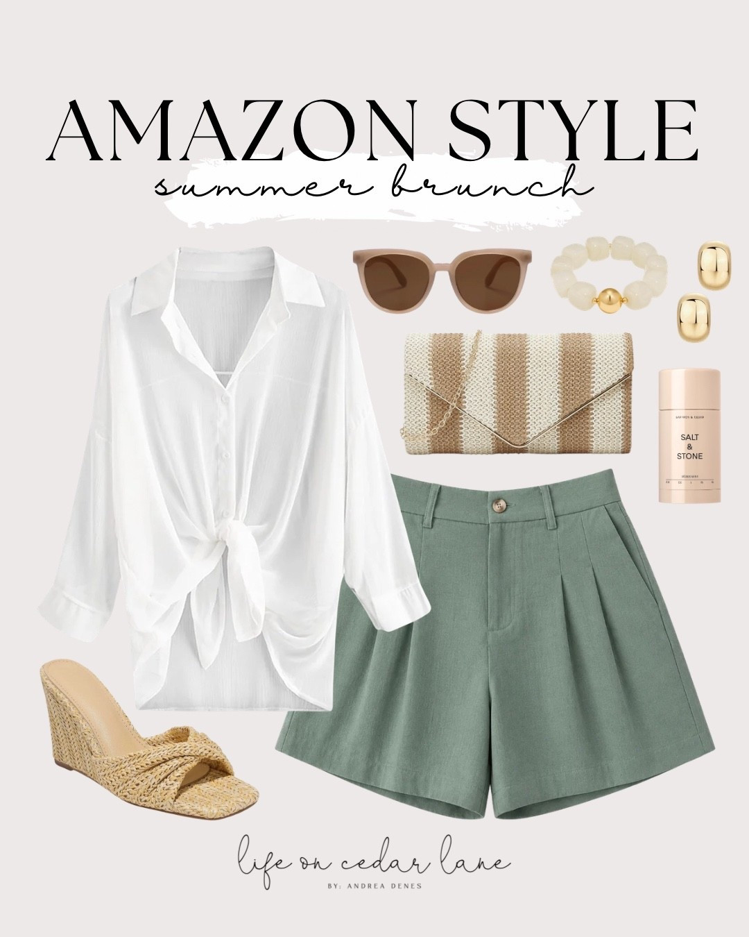 Casual summer brunch vibes with these Amazon essentials. Perfect for a day out! #brunchstyle #amazonstyle

#LTKOver40 #LTKSaleAlert #LTKmomlife
