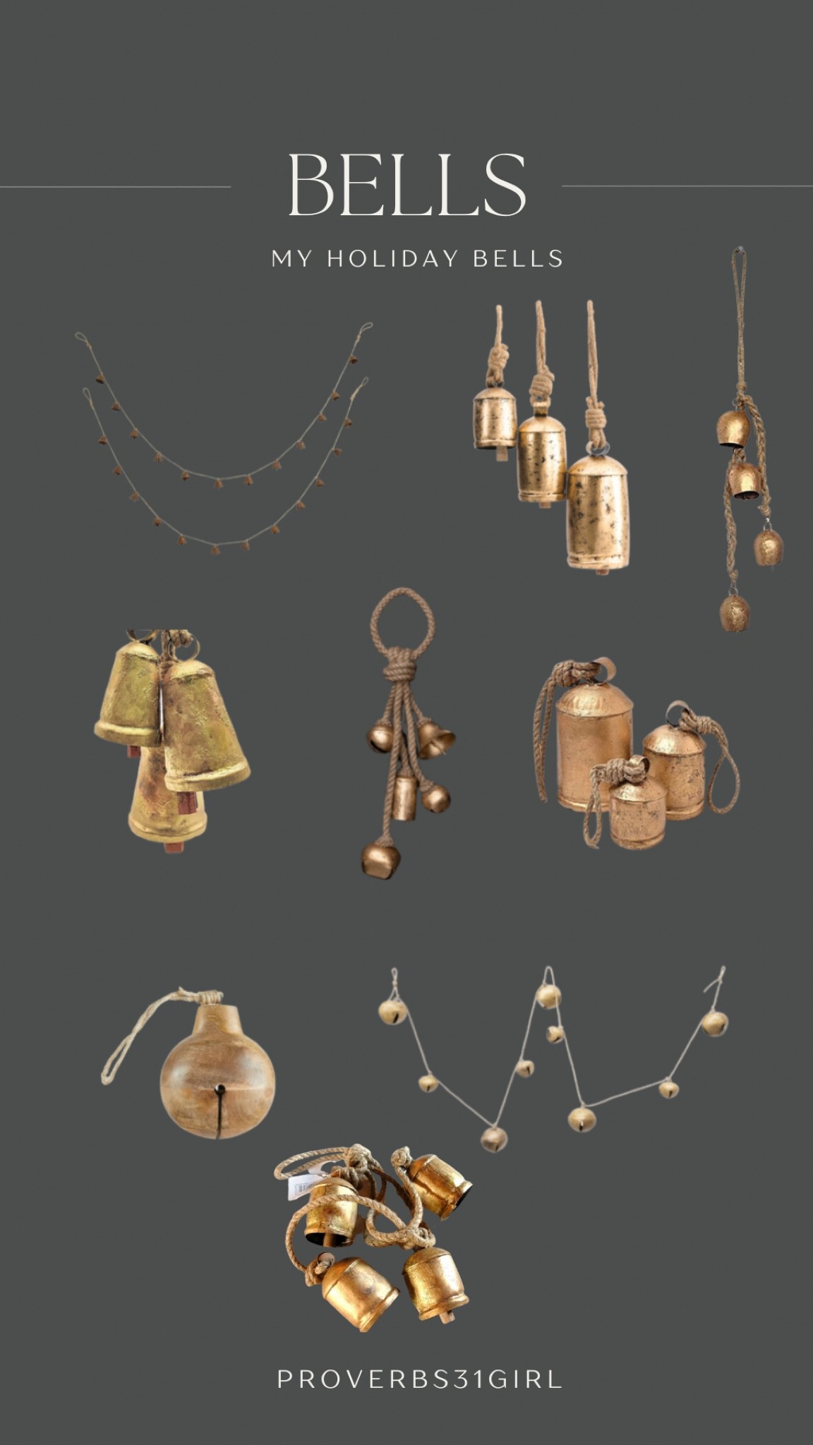 Bell round up!

#LTKhome #LTKSeasonal #LTKHoliday