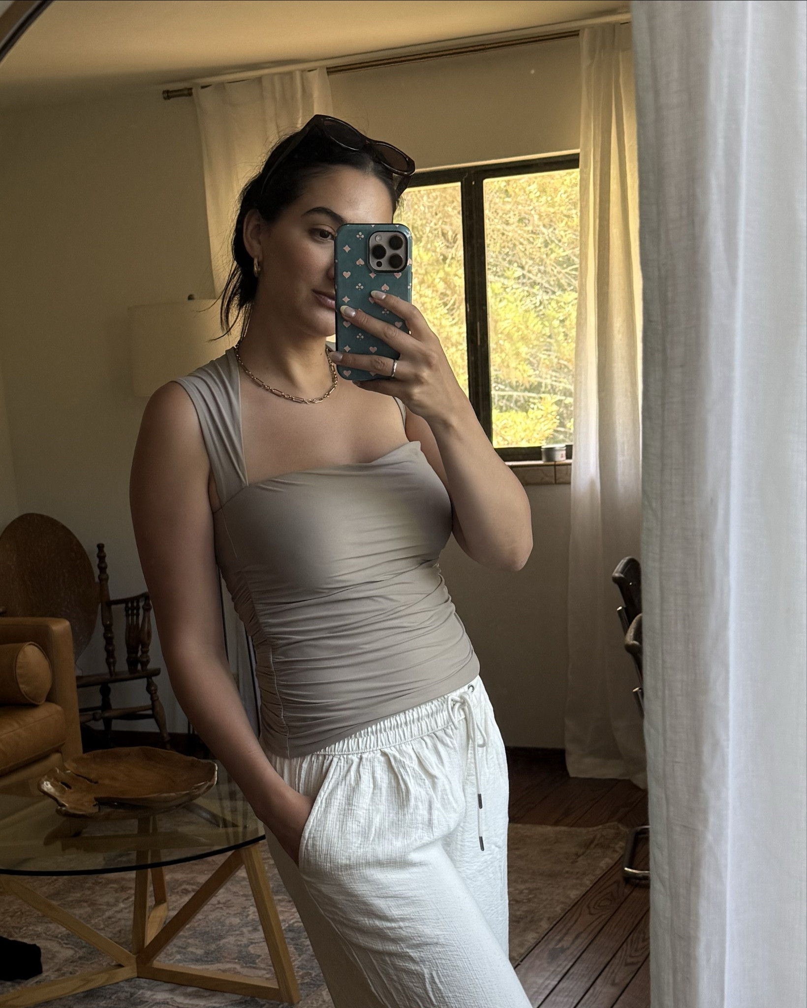 my favorite top and shoes atm!
this is the most flattering cut.

summer top/neutral top /a&f / summer casual 

#LTKWorkwear