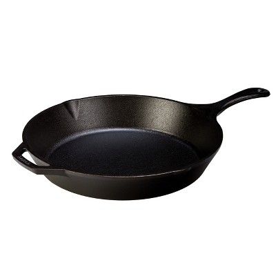 Lodge 13" Cast Iron Skillet Black | Target