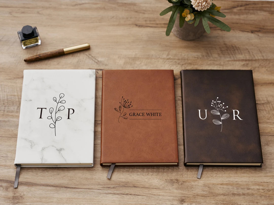 Personalized Leather Journal Personalized Notebook Graduation - Etsy | Etsy (US)