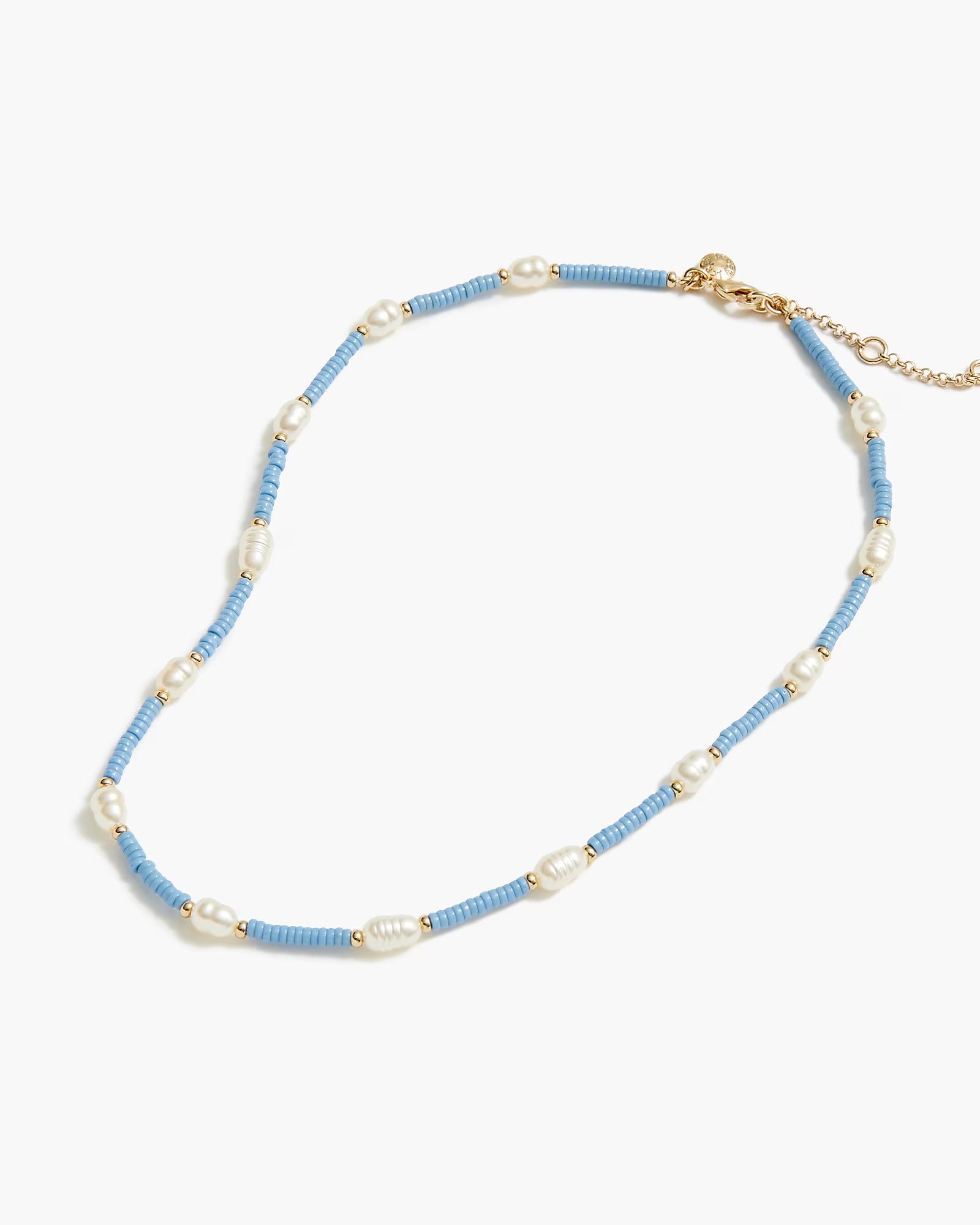 Pearl beaded layering necklace | J.Crew Factory