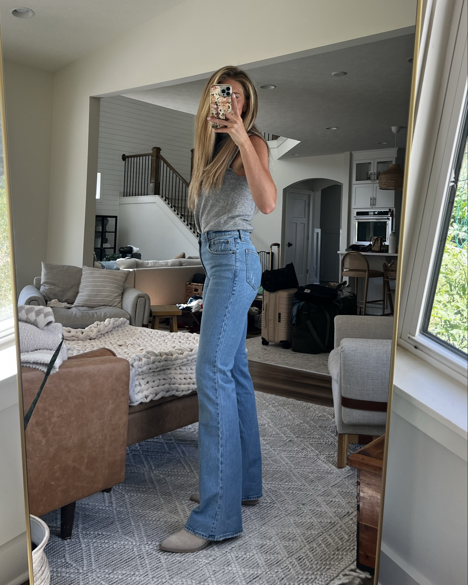 Wearing my true size 27 X-long