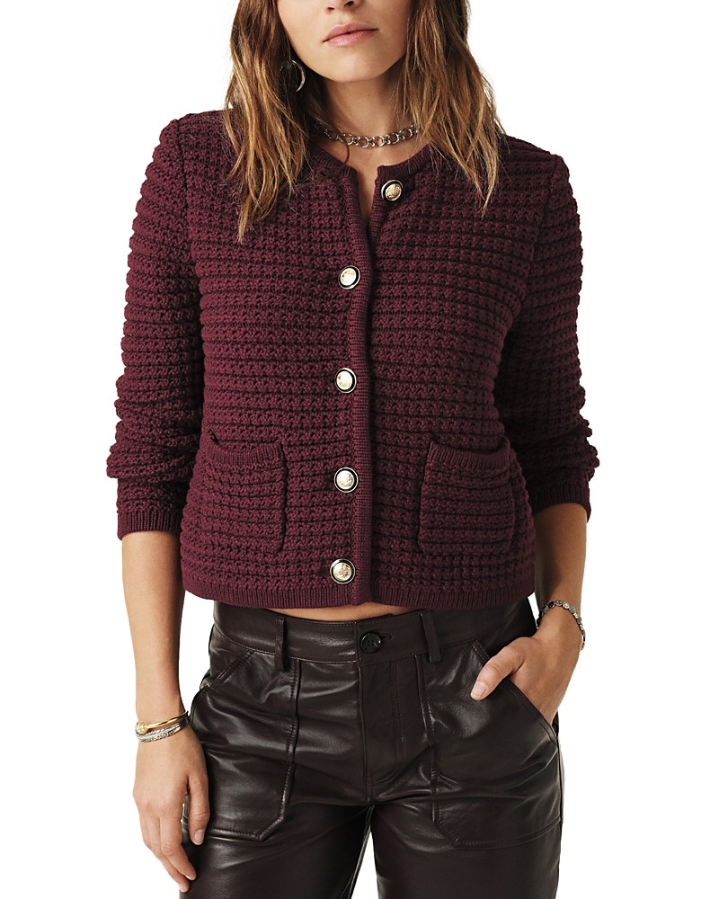 ba & sh Gaspard Crewneck Cardigan Sweater | Bloomingdale's (US)